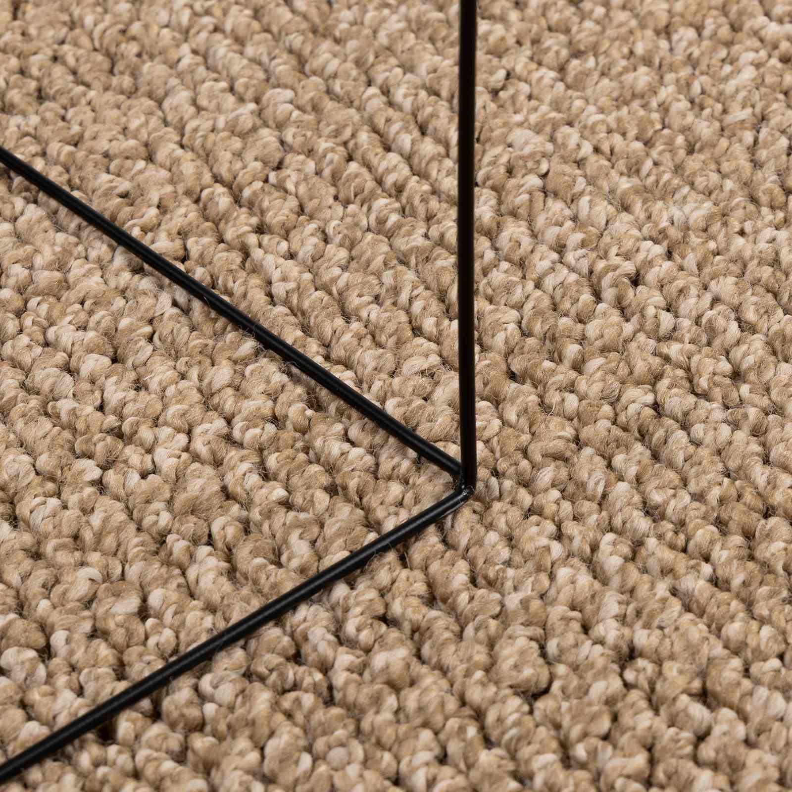 Területszőnyegek huarte természetes 200 x 140 cm poliészter