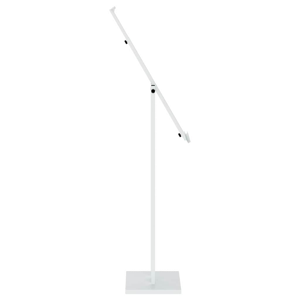 Kiállító állvány 2 db fehér 26,5 x 26,5 x 150 cm acél