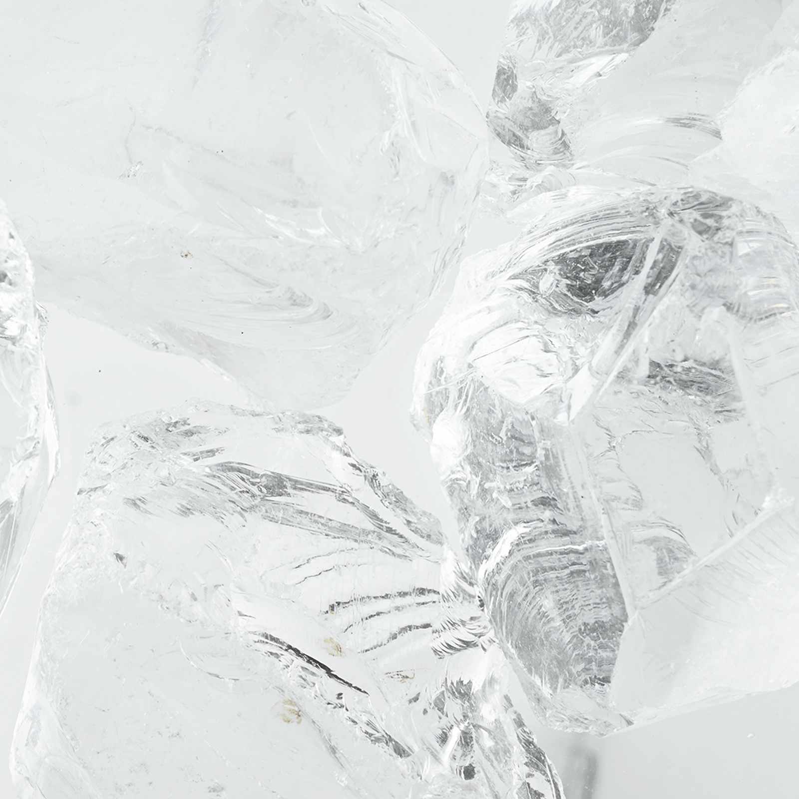 Kerti kövek fehér 12 cm üveg