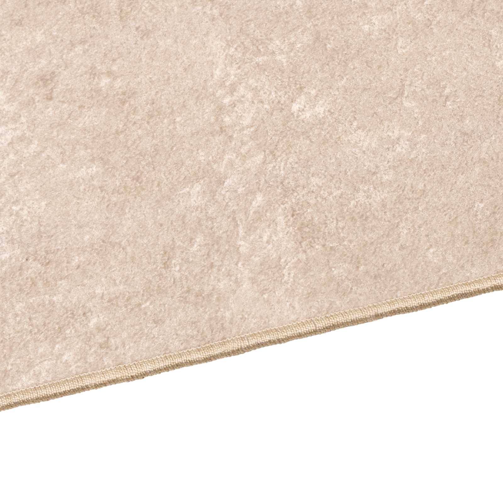Szőnyeg nyomtatás krém 200 x 80 cm poliészter és pvc