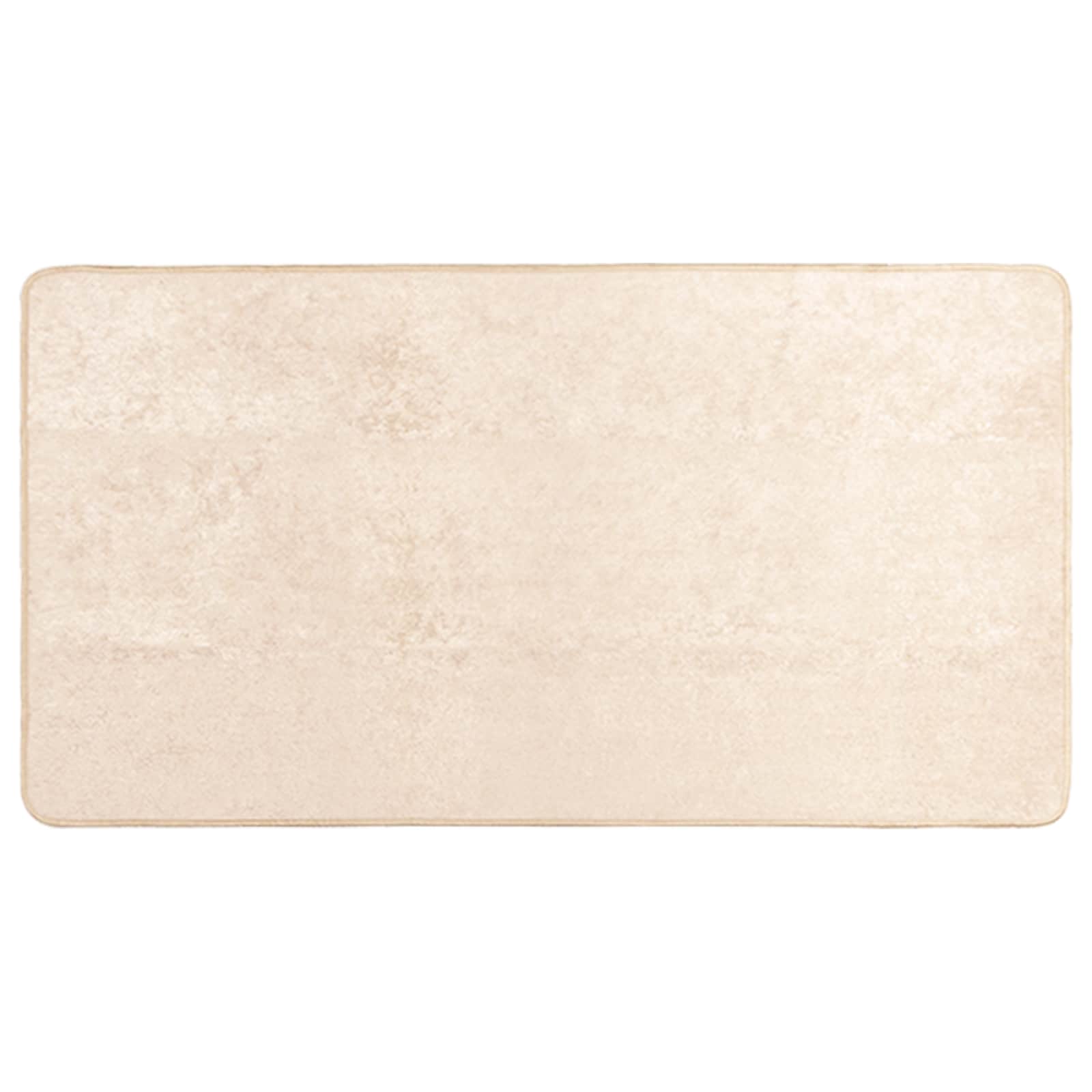 Szőnyeg nyomtatás krém 200 x 80 cm poliészter és pvc