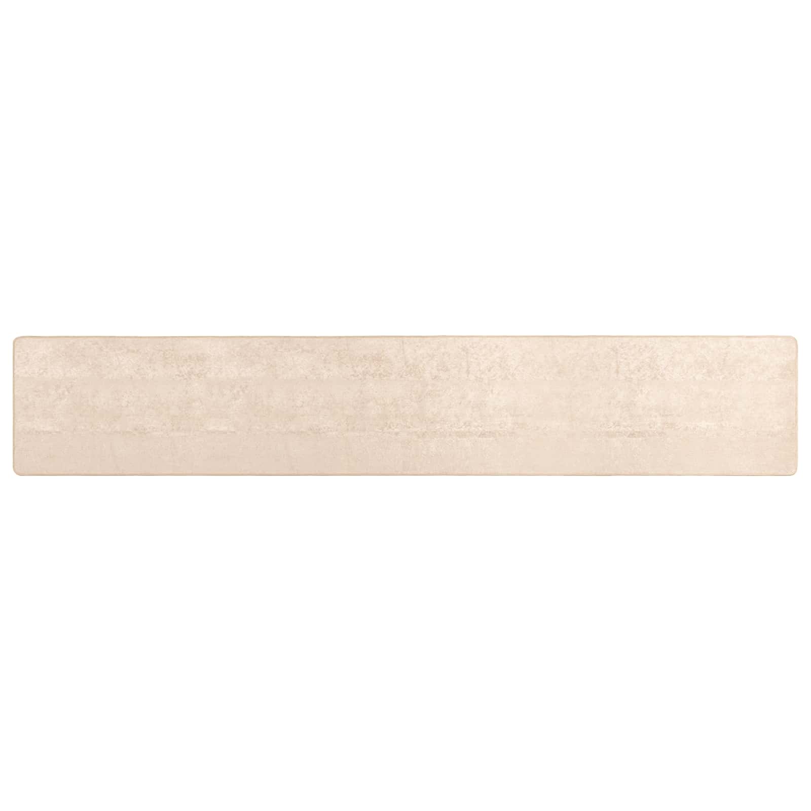 Szőnyeg nyomtatás krém 400 x 100 cm poliészter és pvc