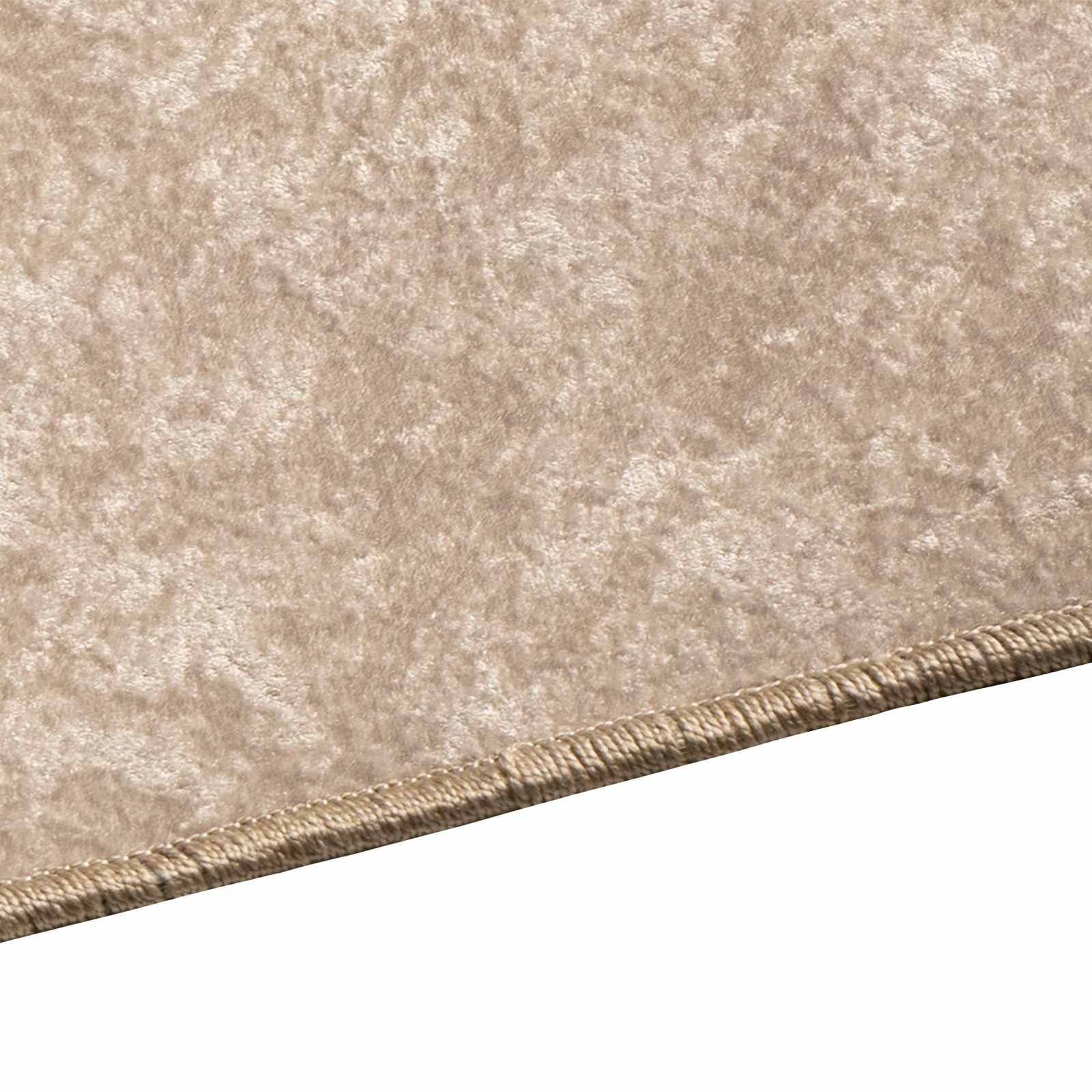 Szőnyeg futó marsa bézs 80 x 250 cm poliészter és pvc