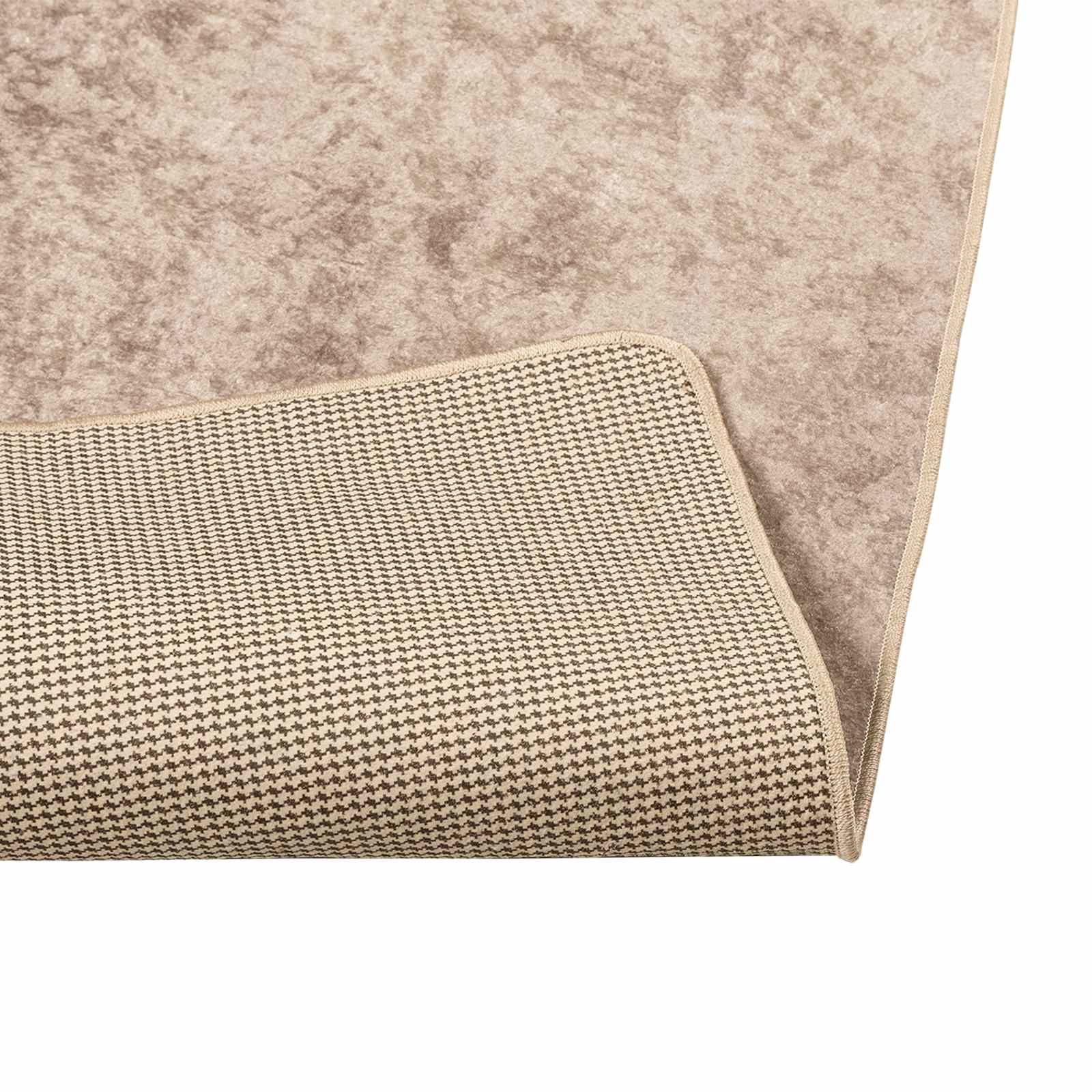 Szőnyeg futó marsa bézs 80 x 250 cm poliészter és pvc