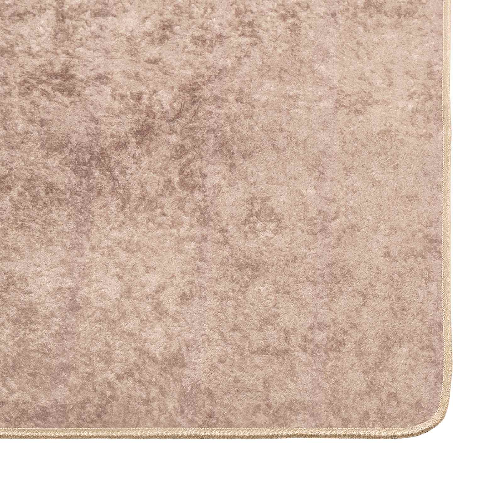 Szőnyeg futó marsa homokszín 80 x 150 cm poliészter és pvc