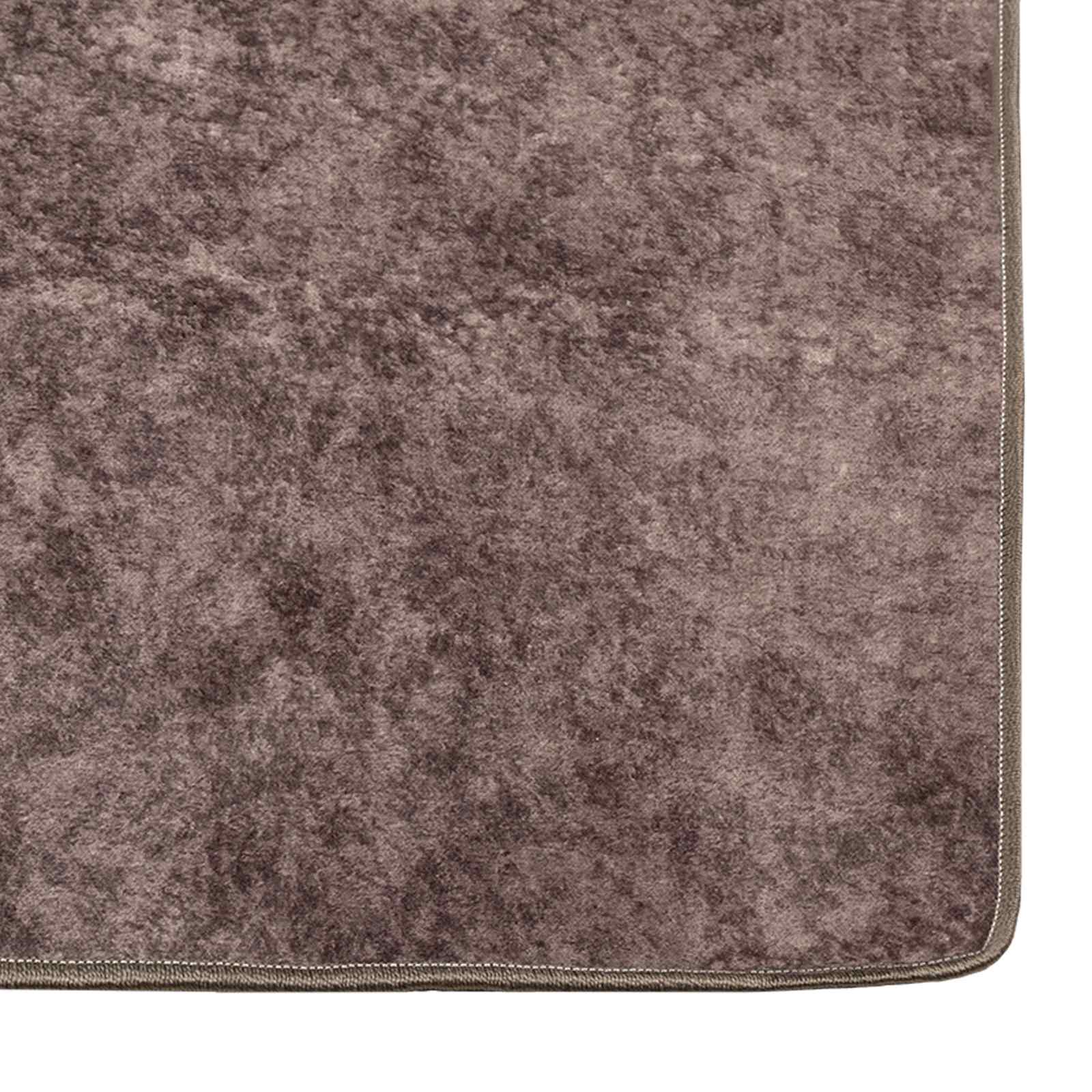 Szőnyeg futó marsa szürke 100 x 150 cm poliészter és pvc