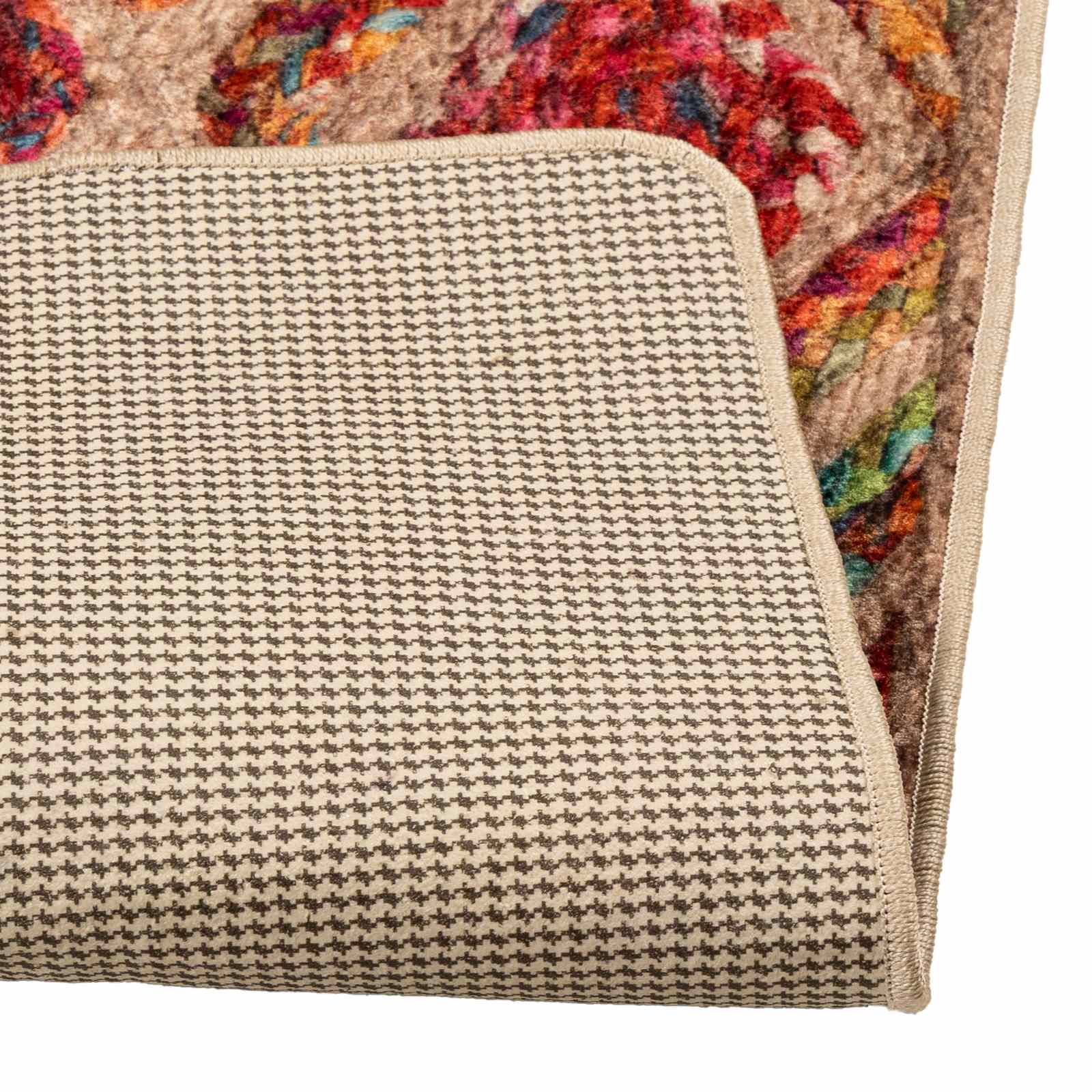 Szőnyeg futó marsa sokszínű 50 x 350 cm poliészter és pvc