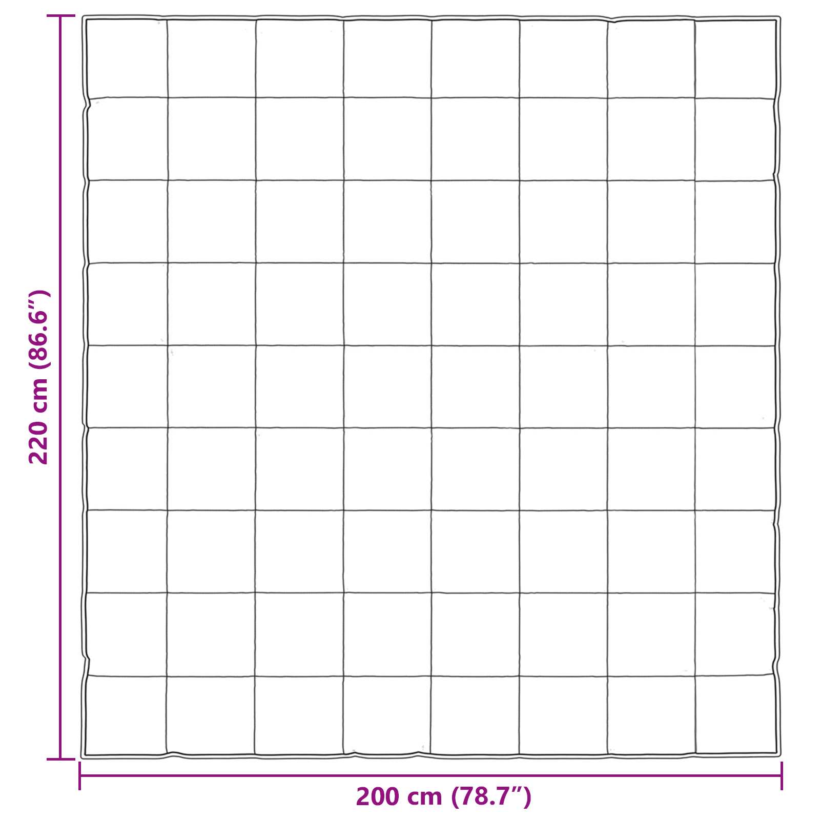 Nyári takarmány fekete 220 x 200 cm satin és mikroszálas