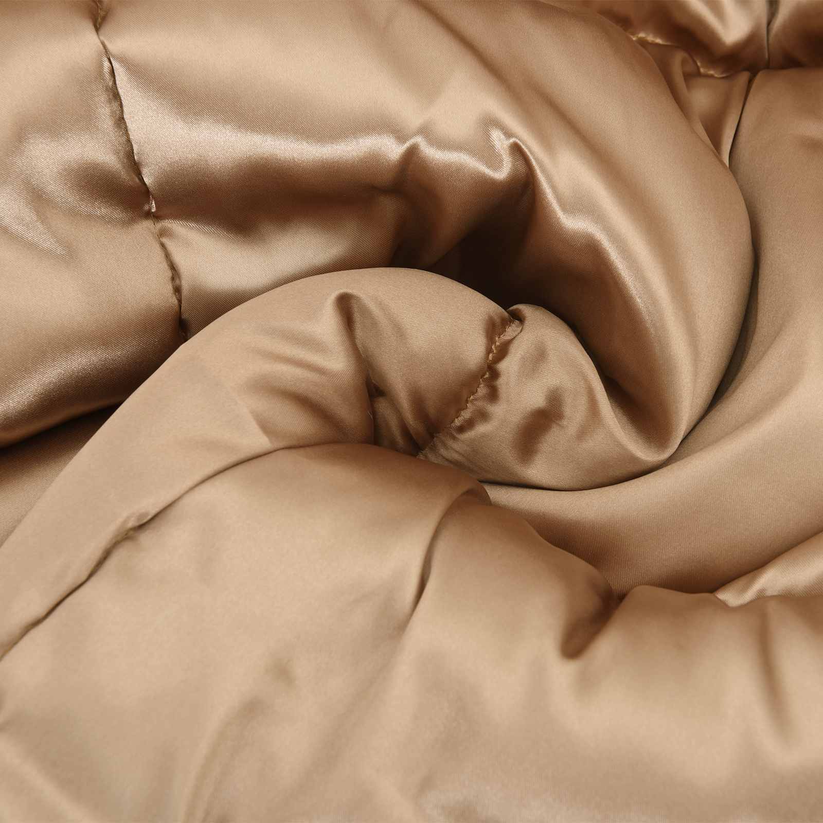 Téli takaró arany 220 x 260 cm satin és mikroszálas