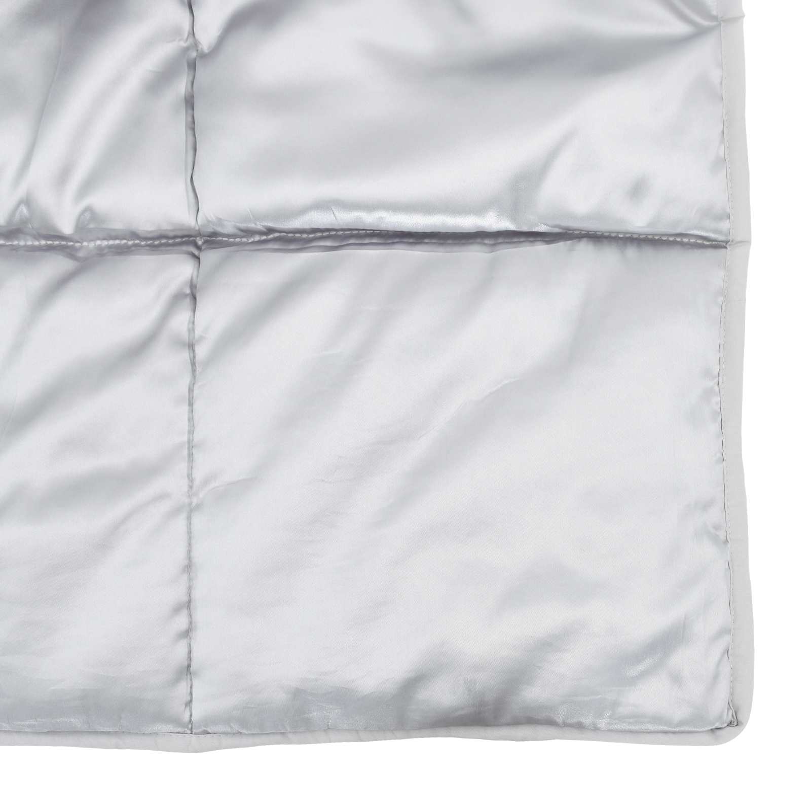 Téli takaró ezüst 240 x 260 cm satin és mikroszálas