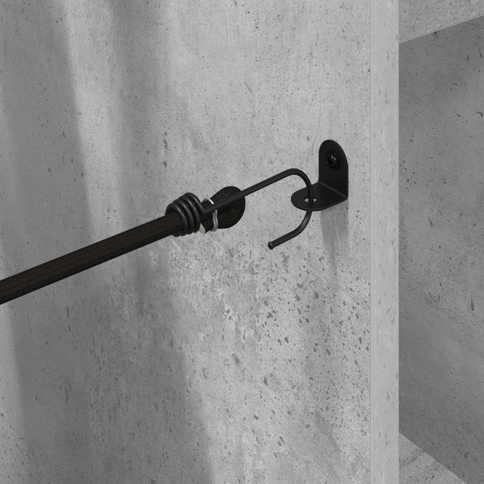 Golf szekrény egyszínű beton szürke 65 x 45 x 98 cm