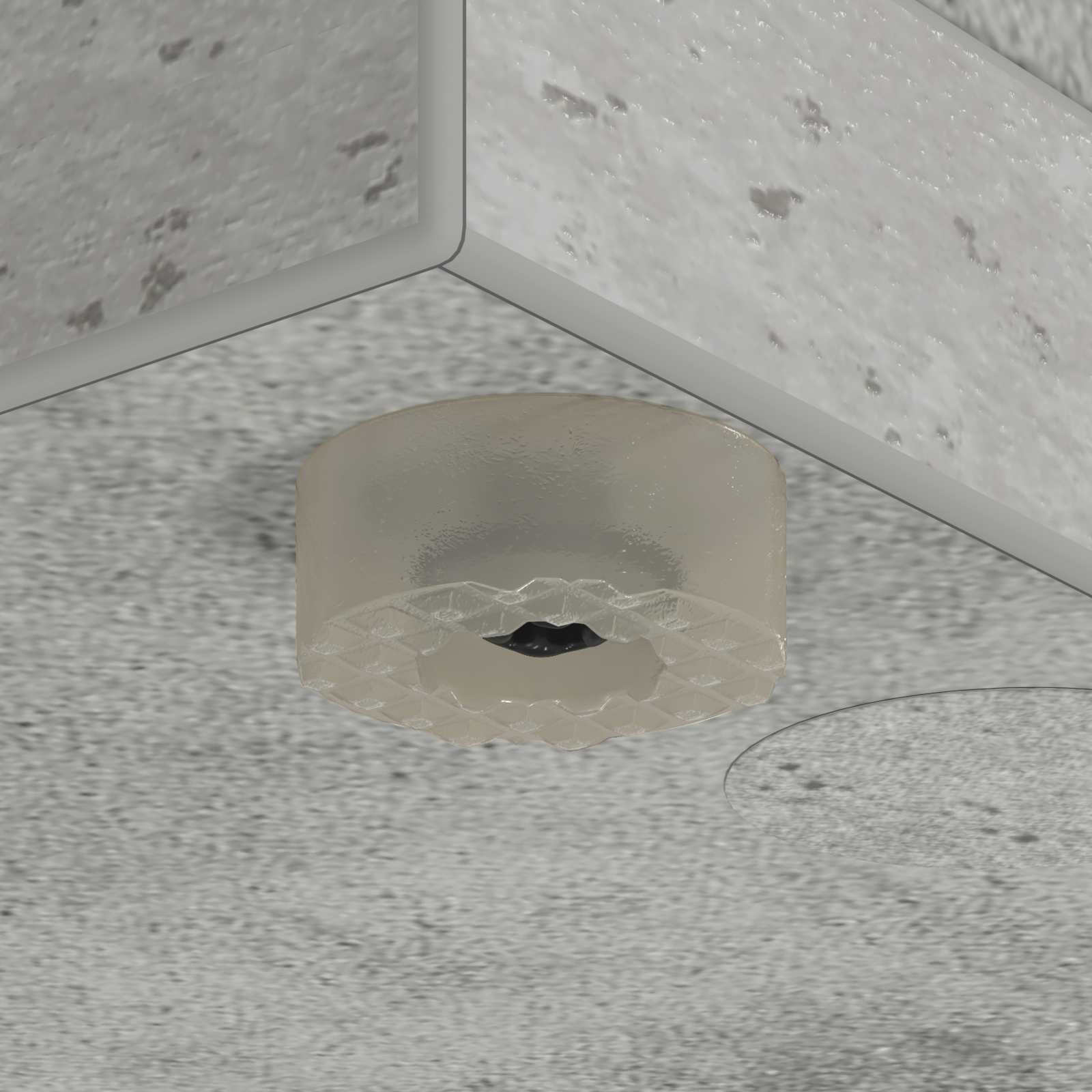 Golf szekrény egyszínű beton szürke 65 x 45 x 98 cm