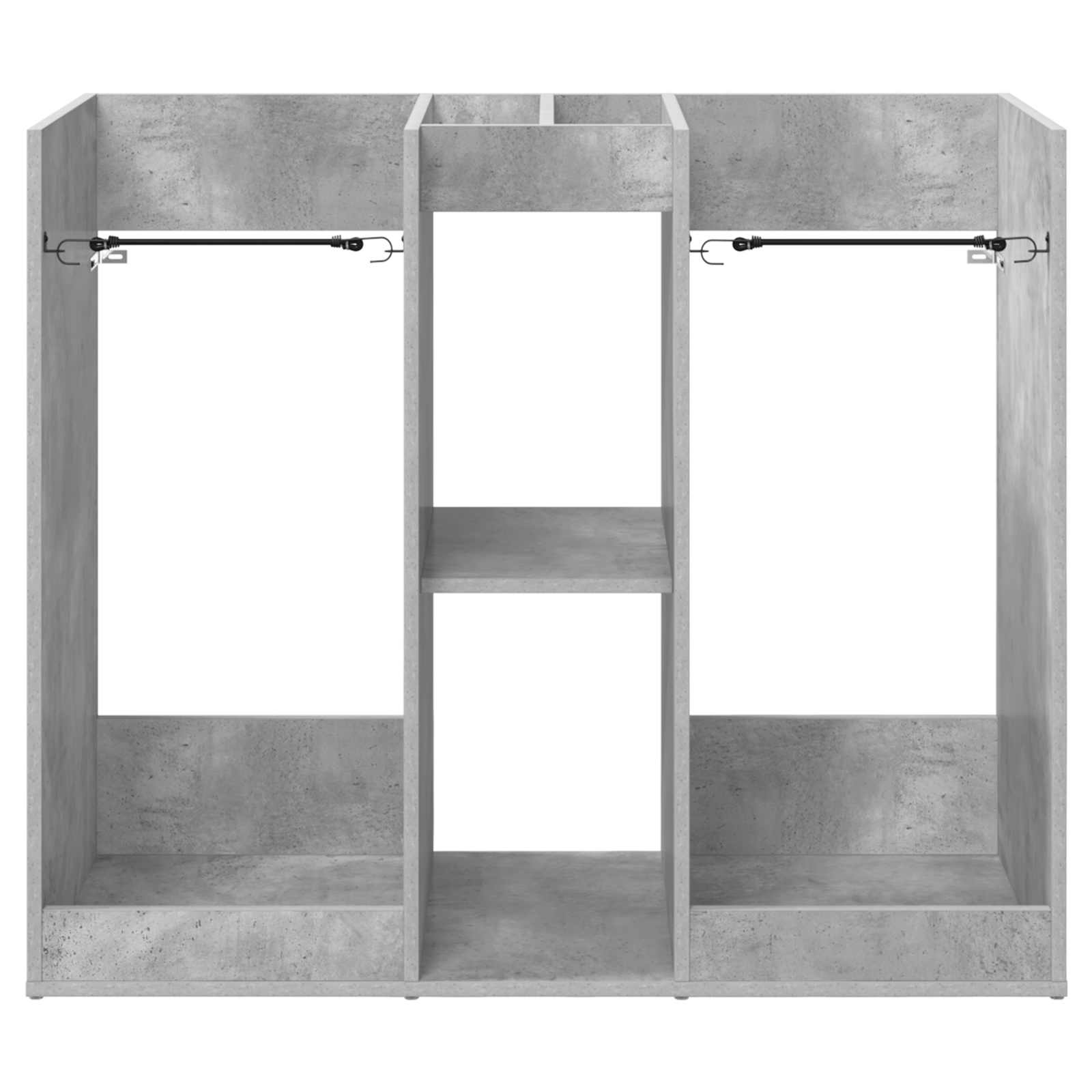 Golf szekrény egyszínű beton szürke 65 x 45 x 98 cm