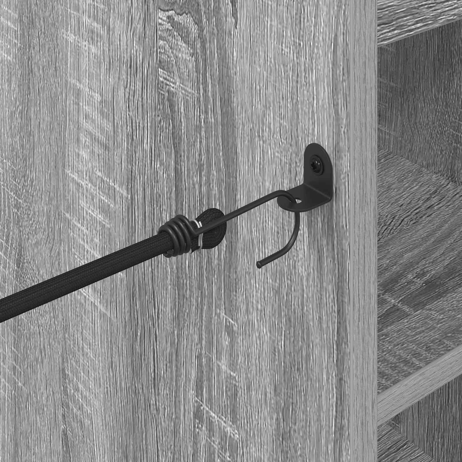 Golf szekrény kerékkel egyszínű szürke sonoma 65 x 45 x 98 cm