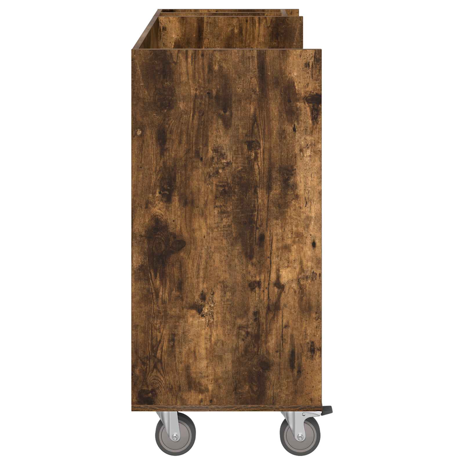 Golf szekrény kerékkel egyszínű füstölt tölgy 120 x 45 x 98 cm