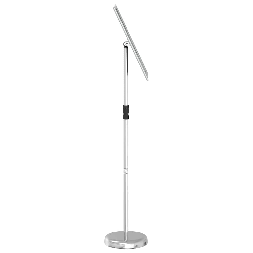 Kiállító állvány ezüst 25 x 25 x 125 cm alumínium