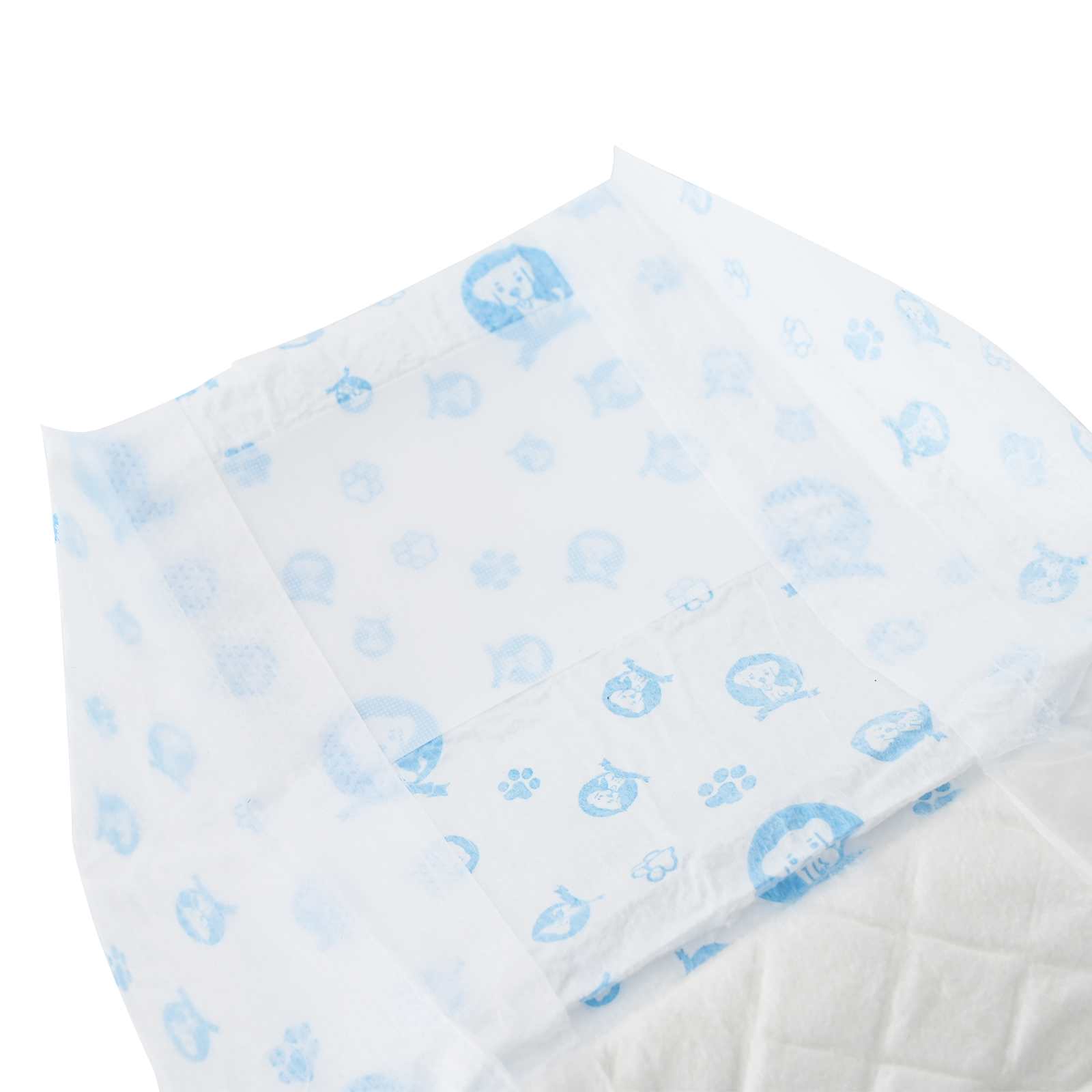 Eldobható hím kutya pelenka 30 pcs fehér m