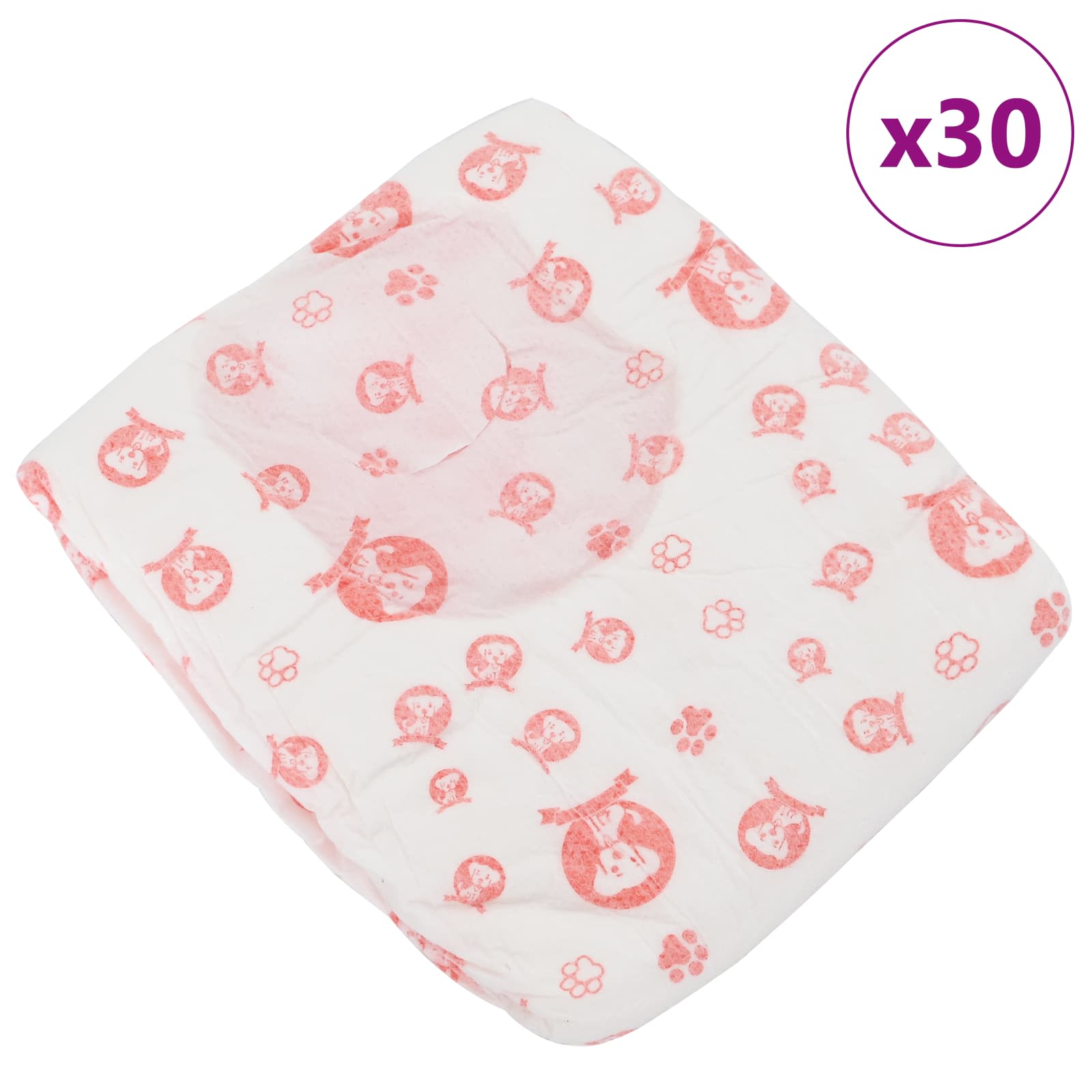 Eldobható kutyapelenka női 30 pcs fehér s