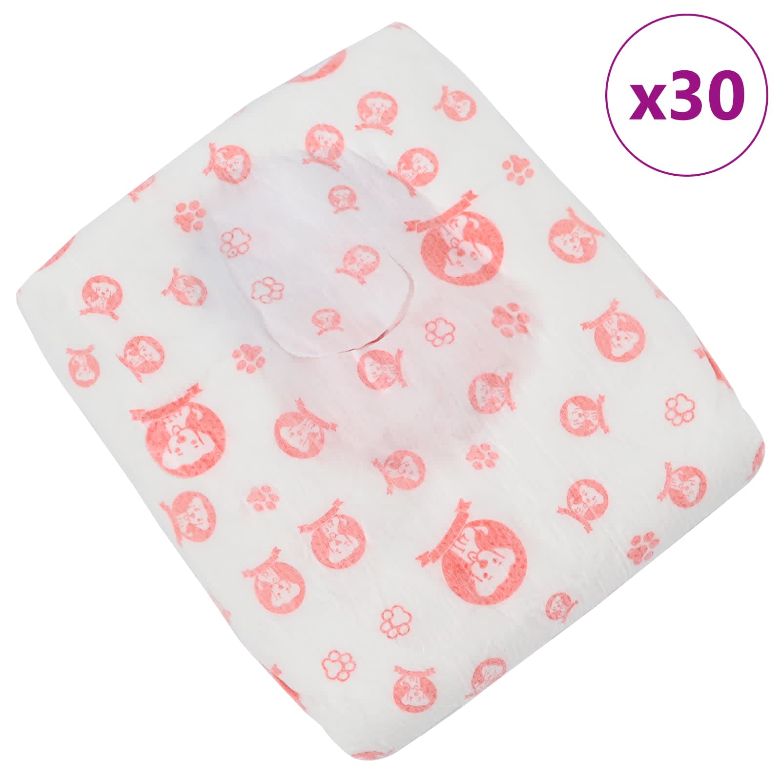 Eldobható kutyapelenka női 30 pcs fehér m