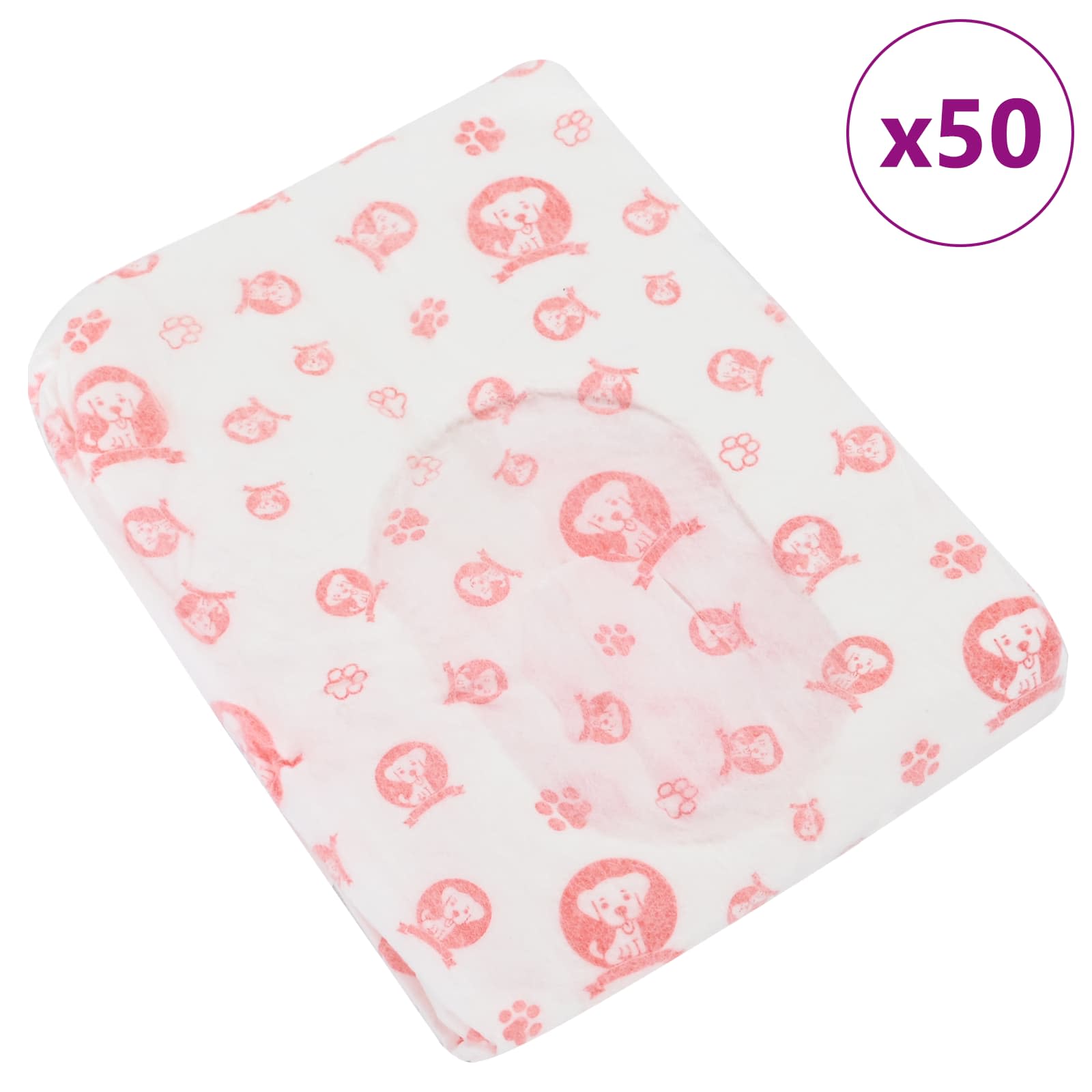 Eldobható kutyapelenka női 50 pcs fehér l
