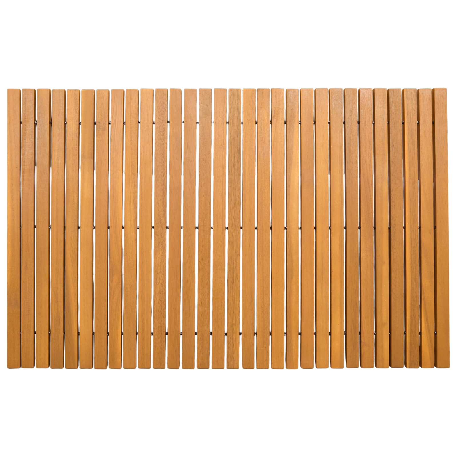 Fürdőszoba szőnyeg egyszínű barna 80 x 50 cm faszínű