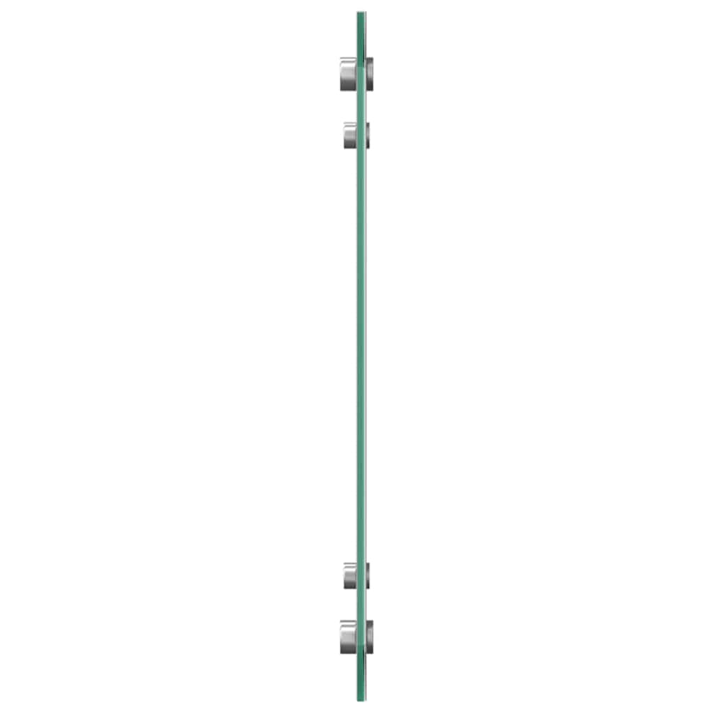 Konyhai hátfal 2 pcs világosszürke 70 x 40 cm edzett üveg