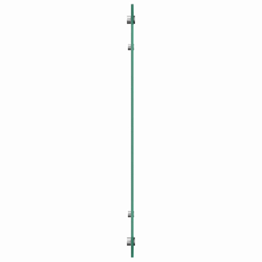 Konyhai hátfal 2 pcs világosszürke 80 x 60 cm edzett üveg