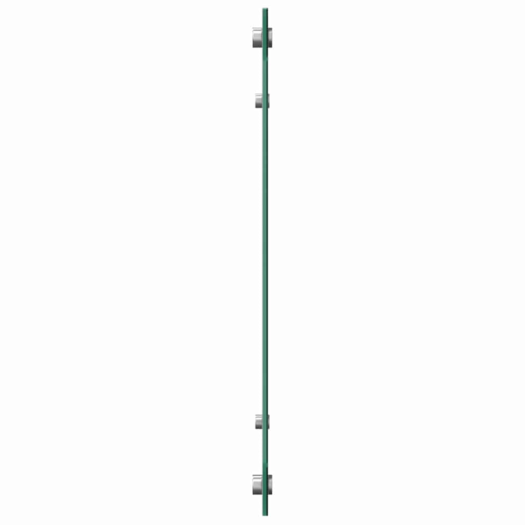 Konyhai hátfal 2 pcs világosszürke 90 x 50 cm edzett üveg