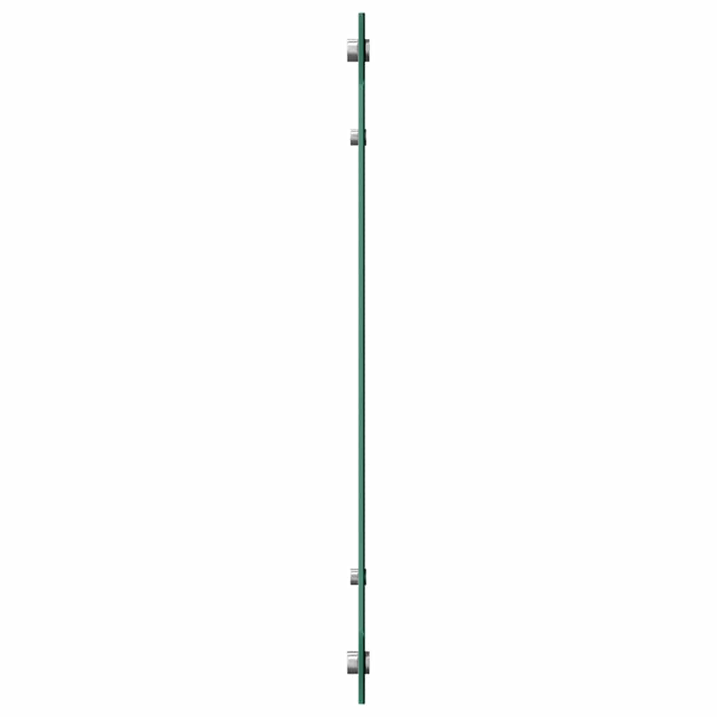 Konyhai hátfal 2 pcs világosszürke 90 x 60 cm edzett üveg