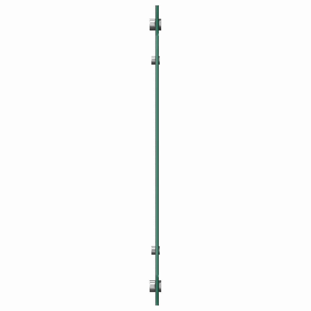 Konyhai hátfal 2 pcs sötétszürke 70 x 50 cm edzett üveg