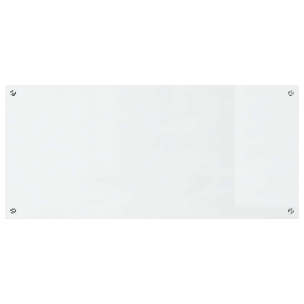 Konyhai hátfal 2 pcs átlátszó 110 x 50 cm edzett üveg