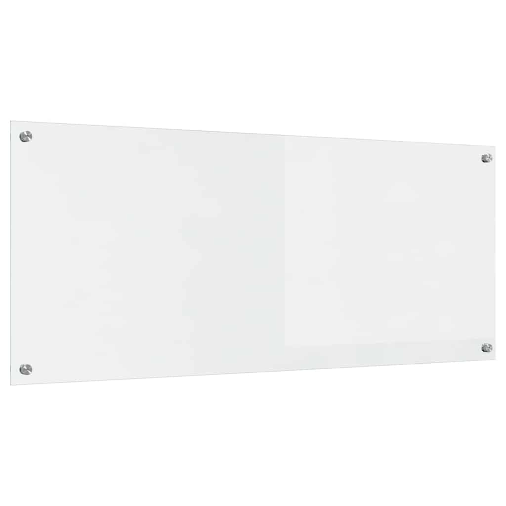 Konyhai splashback 2 pcs átlátszó 120 x 50 cm edzett üveg