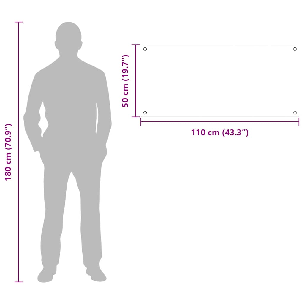 Konyhai splashback 2 pcs sötétszürke 110 x 50 cm edzett üveg