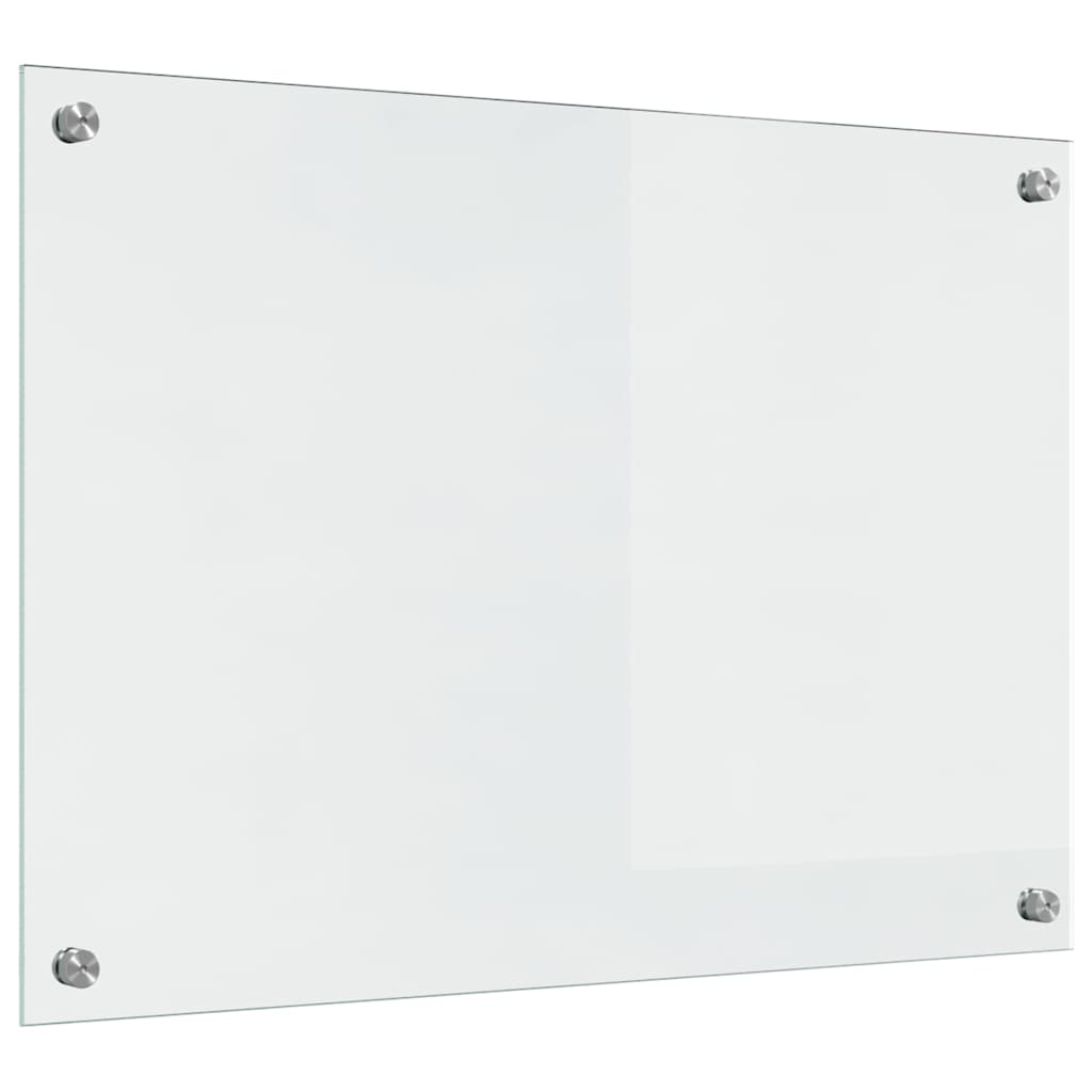 Konyhai hátfal 2 pcs átlátszó 70 x 50 cm edzett üveg