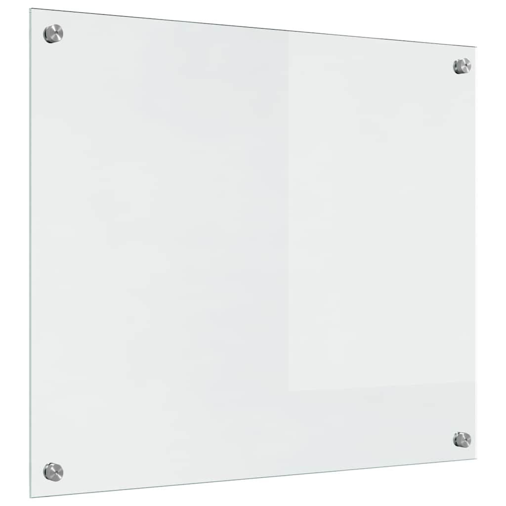 Konyhai hátfal 2 pcs átlátszó 70 x 60 cm edzett üveg