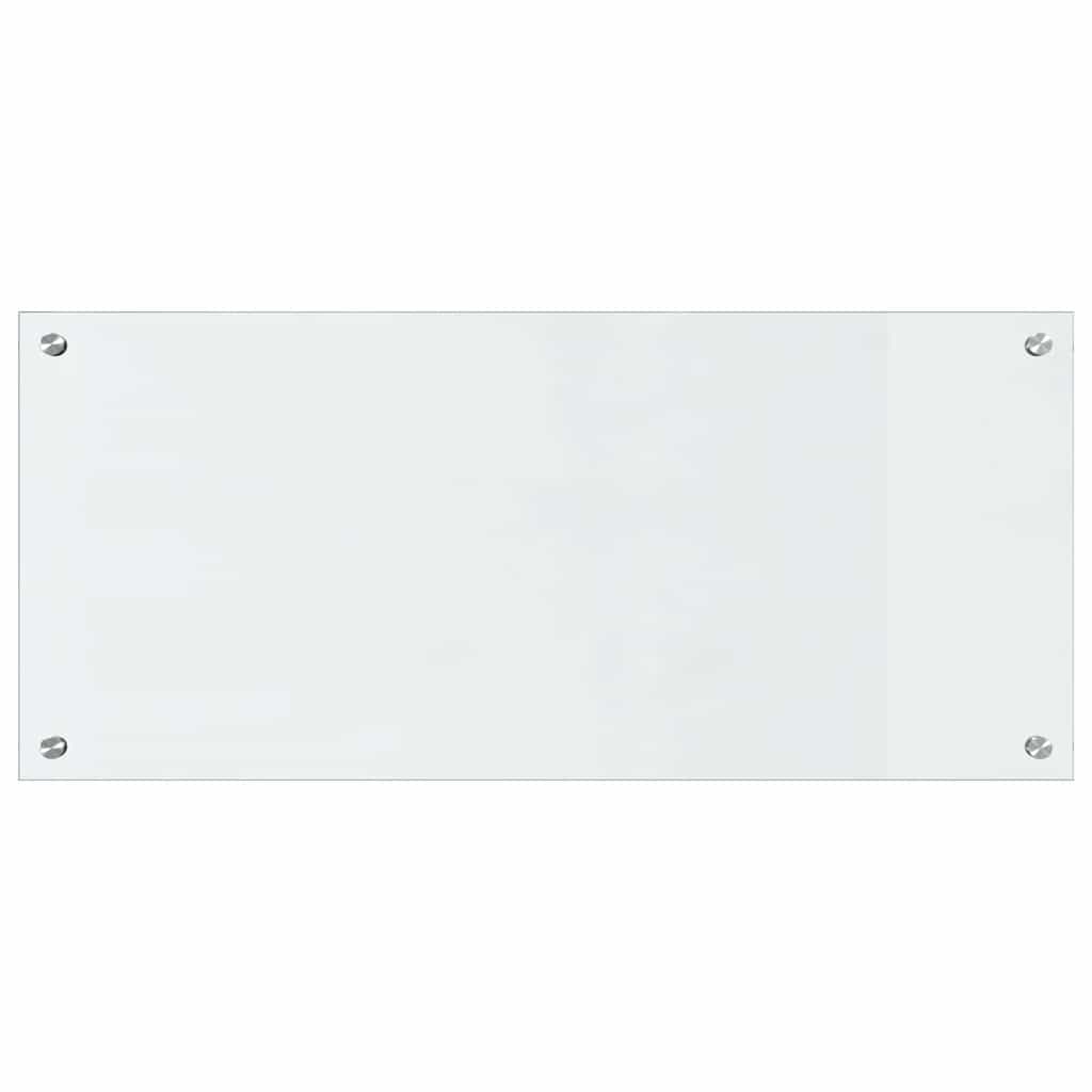 Konyhai hátfal 2 pcs átlátszó 90 x 40 cm edzett üveg