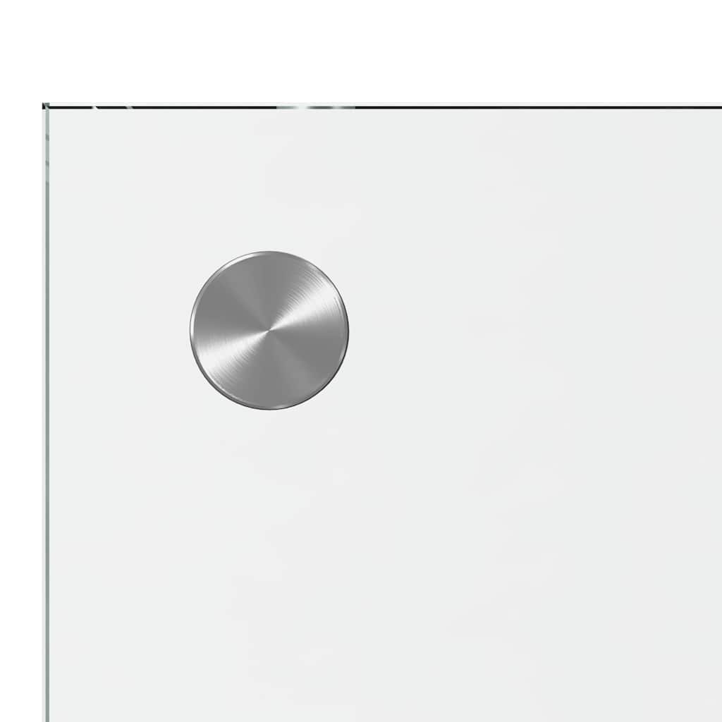 Konyhai splashback átlátszó 90 x 50 x 0.8 cm edzett üveg