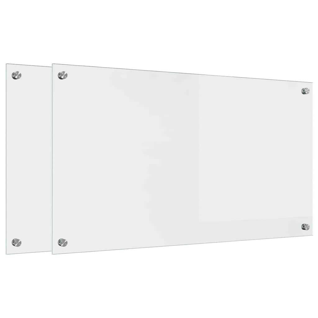 Konyhai splashback átlátszó 90 x 50 x 0.8 cm edzett üveg