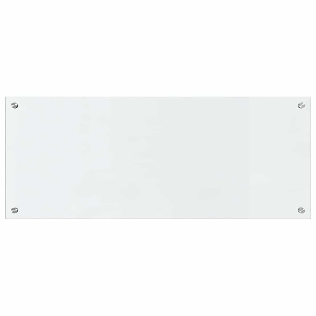 Konyhai splashback átlátszó 100 x 40 x 0.8 cm edzett üveg