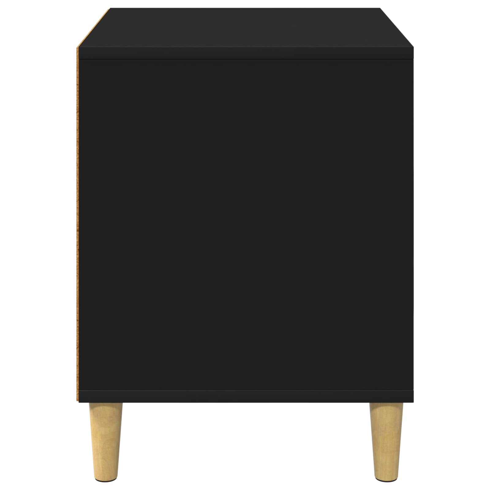 Macska ház fekete 42,5 x 40 x 53 cm faanyag