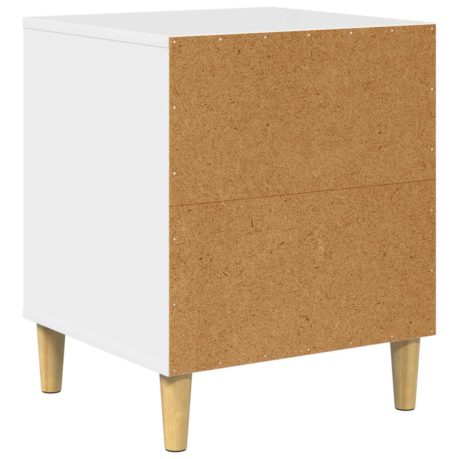 Macska ház fényes fehér 42,5 x 40 x 52,5 cm faanyag