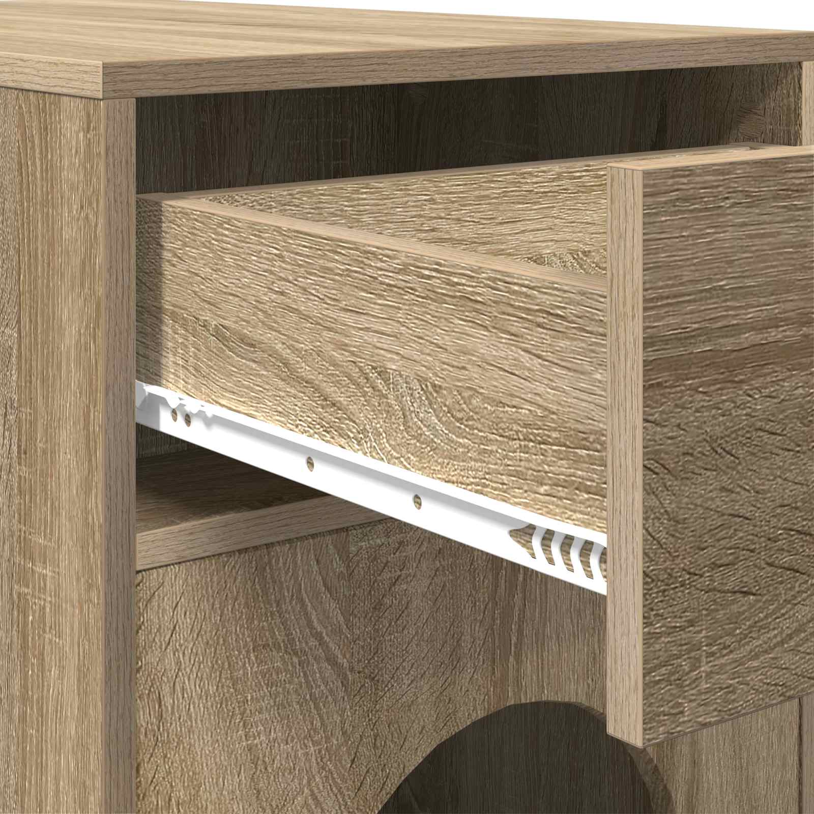 Macska ház sonoma 72 x 42,5 x 70 cm faanyag