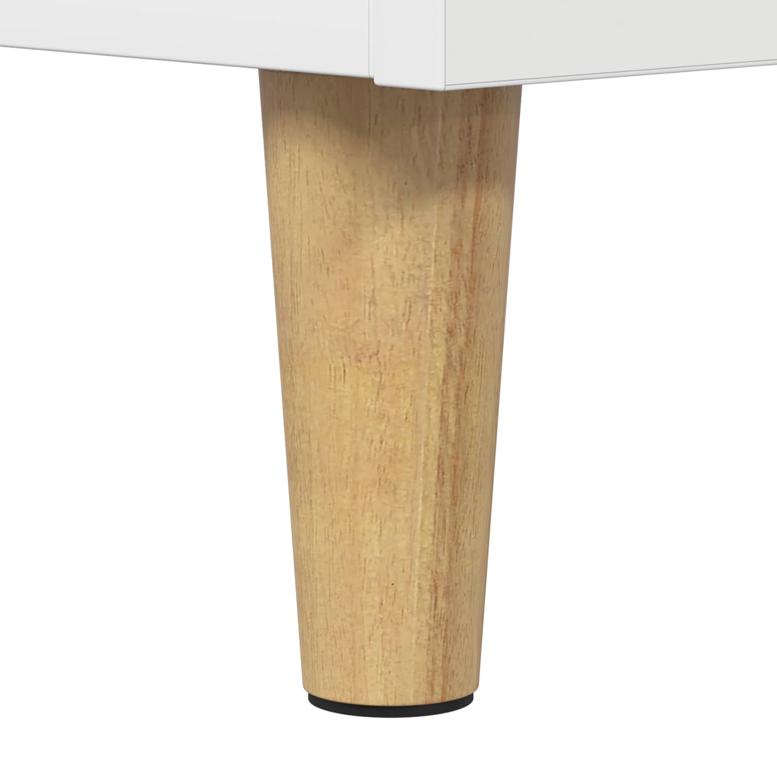 Macska ház fényes fehér 72 x 42,5 x 70 cm faanyag