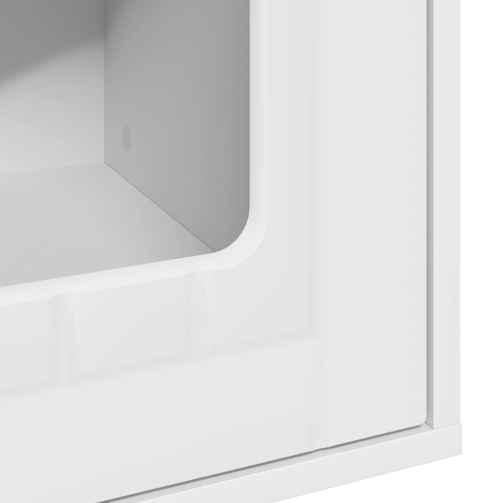 Macska ház fehér 53 x 52 x 60 cm faanyag