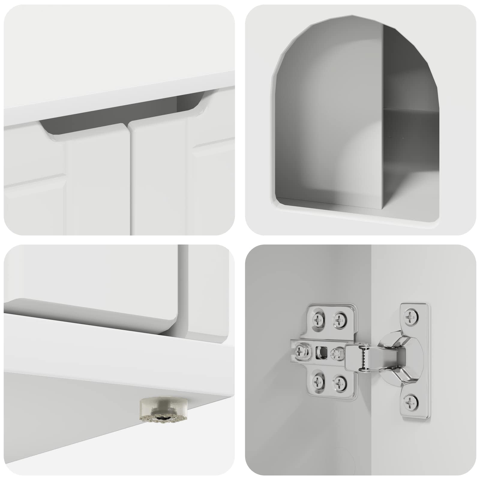 Macska ház fehér 85 x 55 x 50 cm faanyag