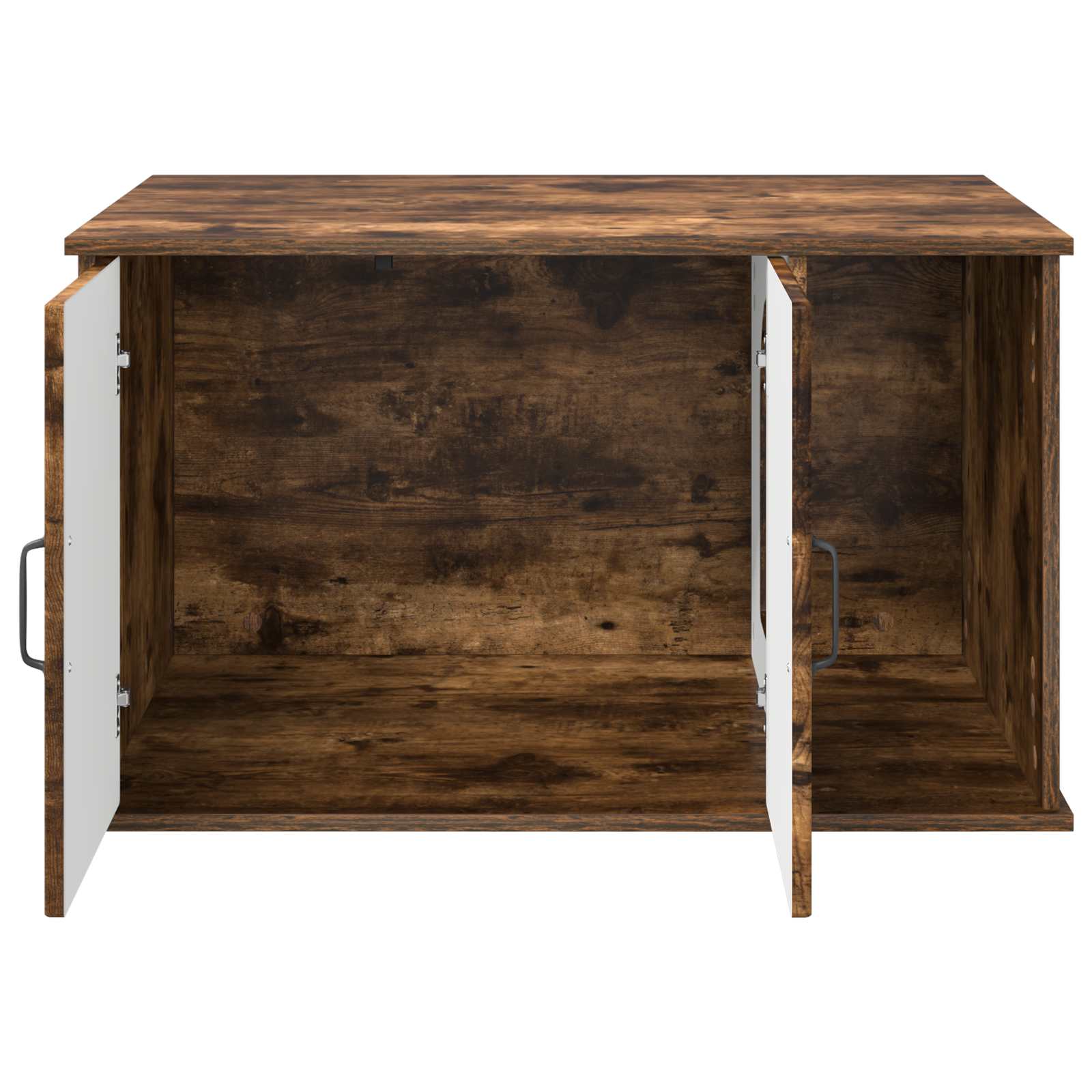 Macska ház füstölt tölgy 85 x 55 x 50 cm faanyag