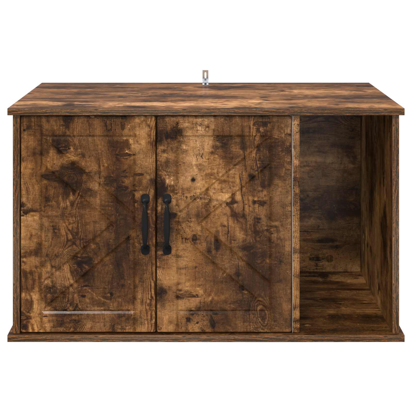 Macska ház füstölt tölgy 85 x 55 x 50 cm faanyag