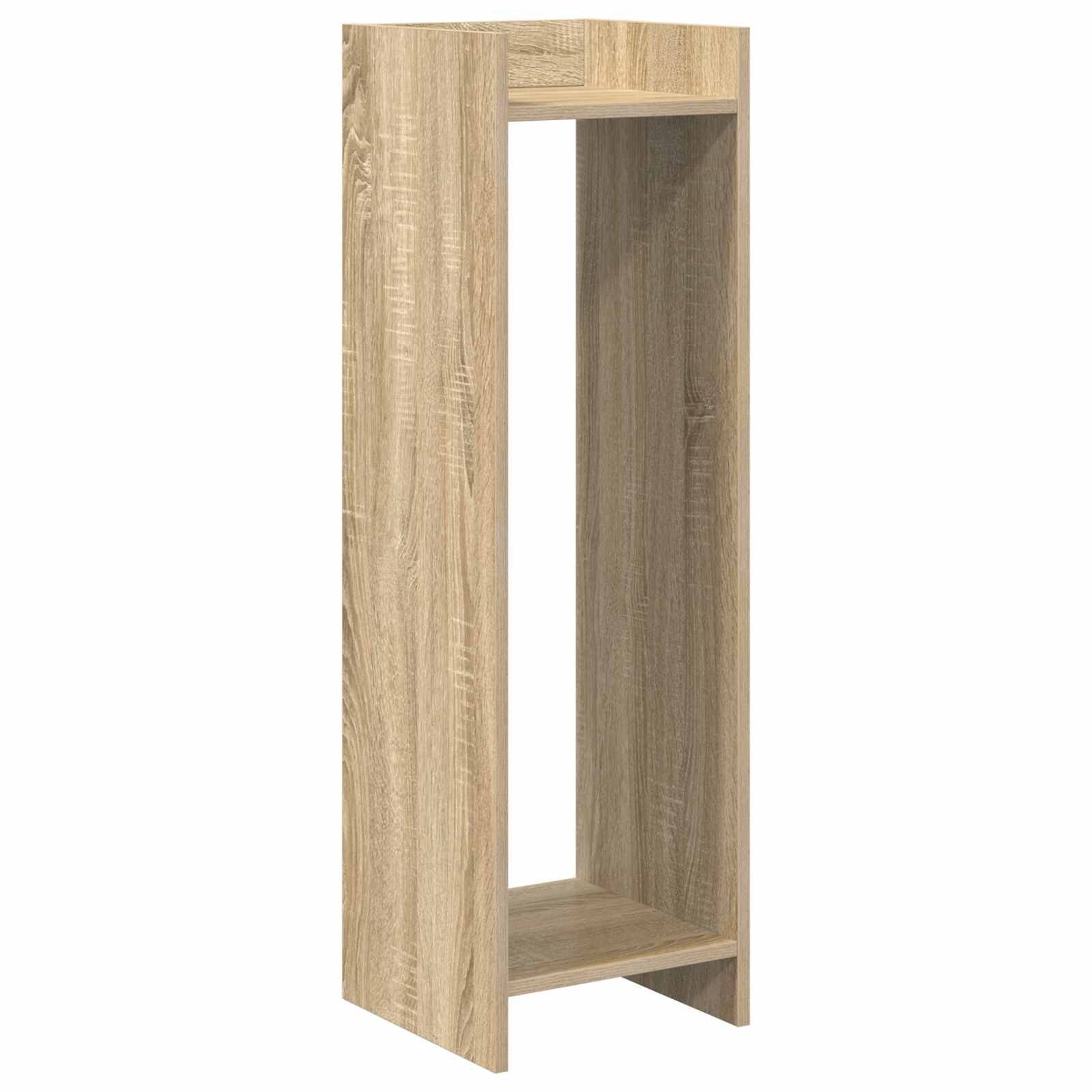 Növényállvány 2 pcs sonoma tölgy 30 x 30 x 100 cm mérnöki fa