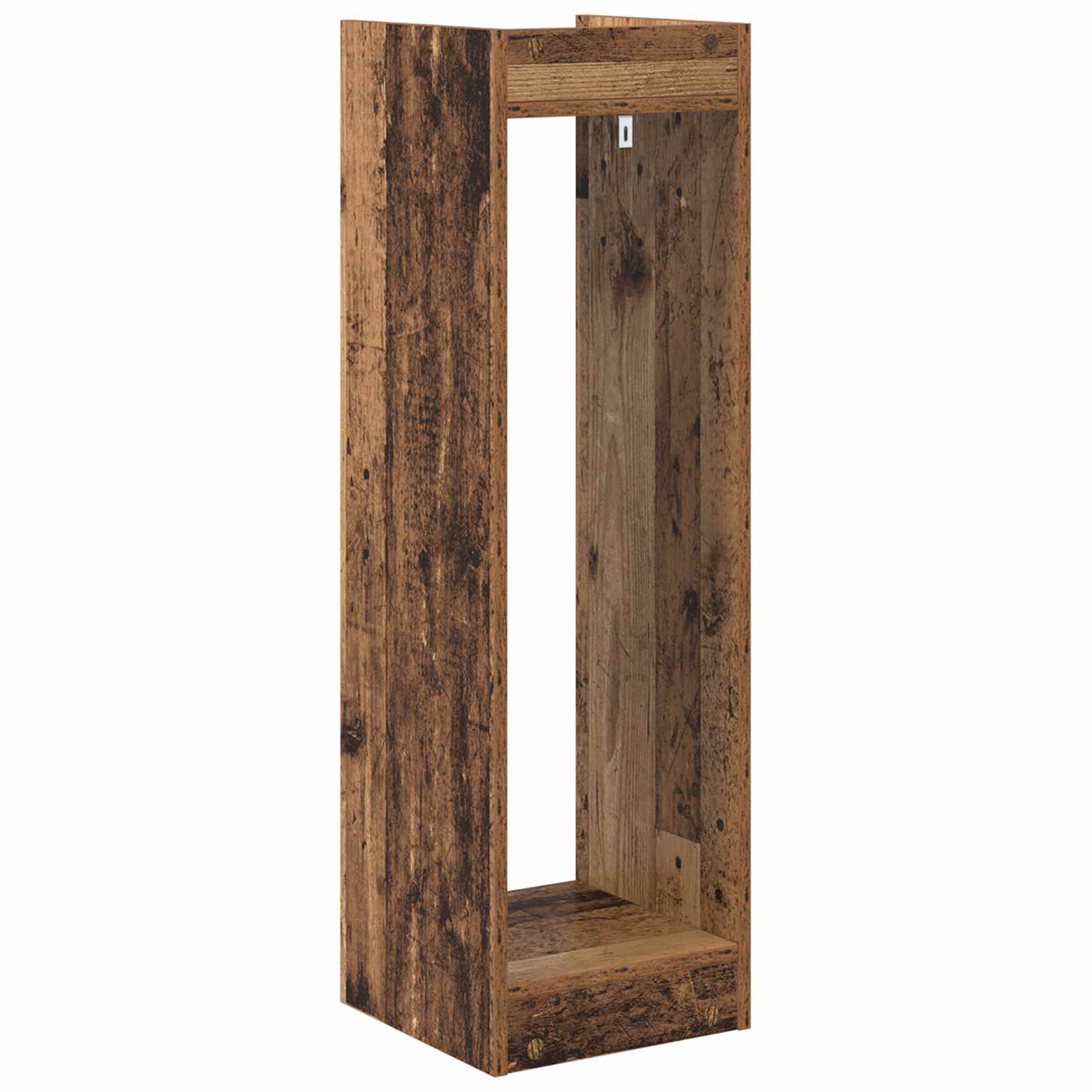Növényállvány 2 pcs öreg fa 30 x 30 x 100 cm mérnöki fa