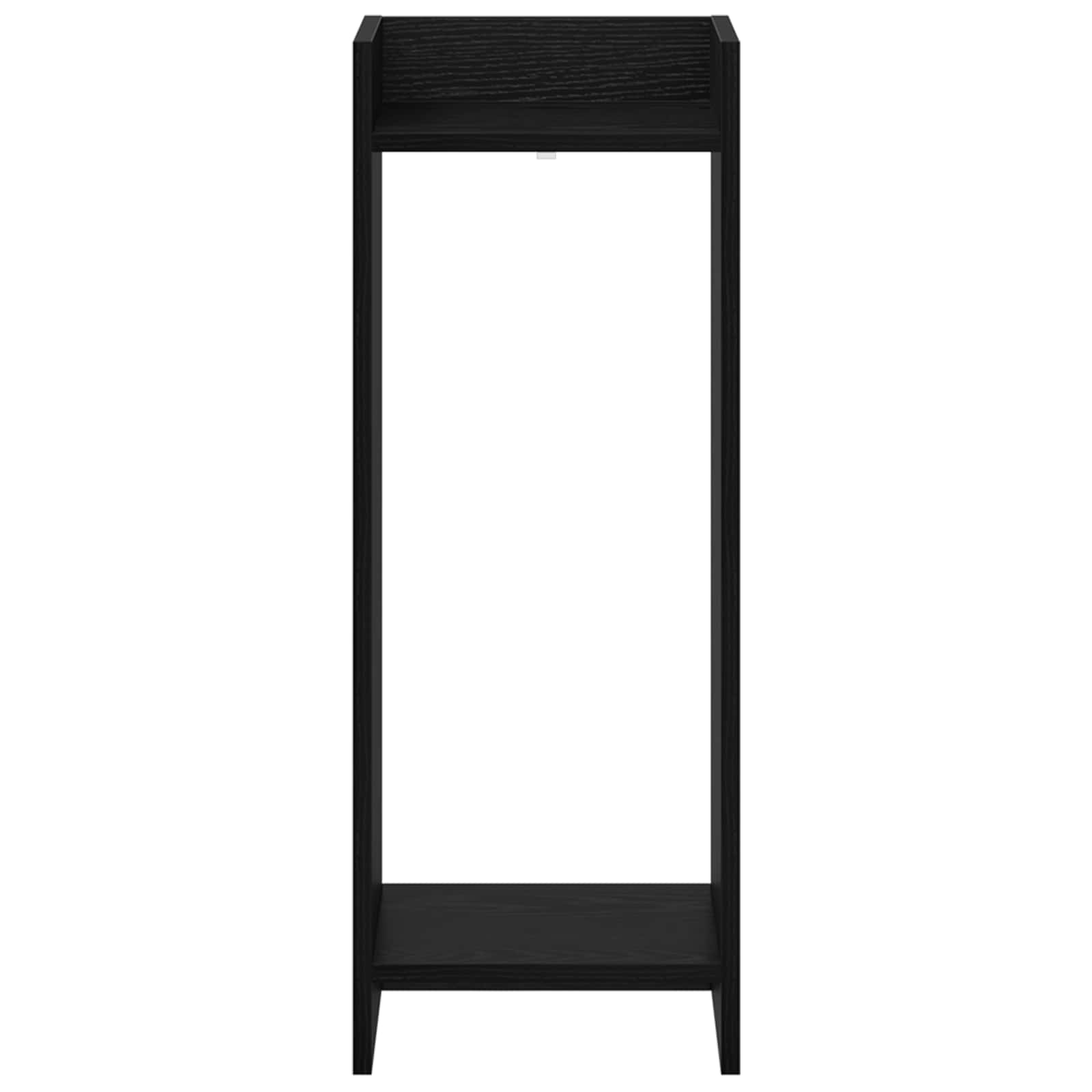 Növényállvány 2 pcs fekete tölgy 30 x 30 x 80 cm mérnöki fa